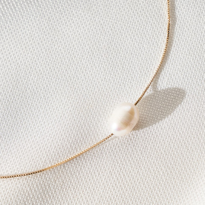 Colar Nia Banho Ouro 18k