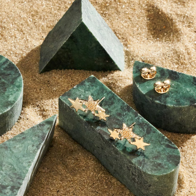 Brinco Miram Banho Ouro 18k