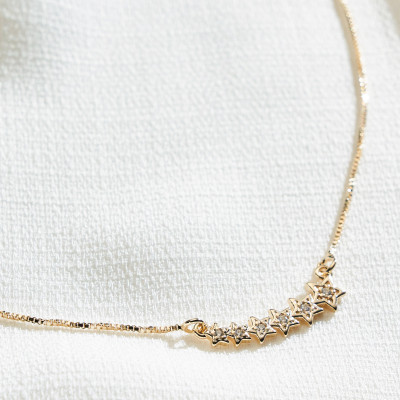 Colar Kaylee Banho Ouro 18k