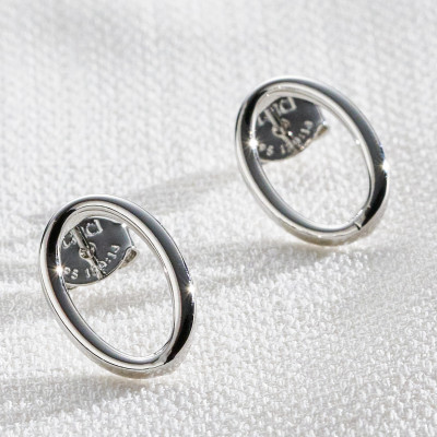 Brinco Salomé Banho Ródio Branco