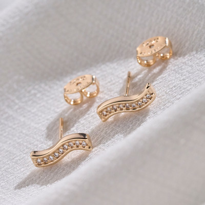 Brinco Idalina Banho Ouro 18k