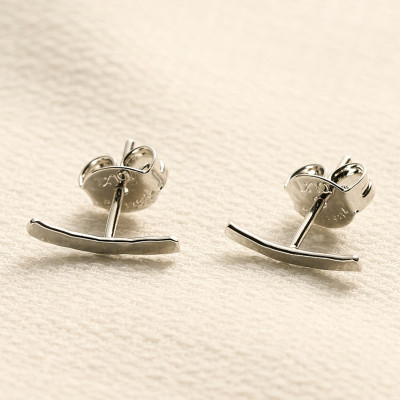 Brinco Dora Banho Ródio Branco