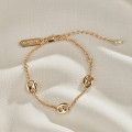Pulseira Paula Banho Ouro 18k