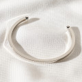 Bracelete Raven Banho Ródio Branco
